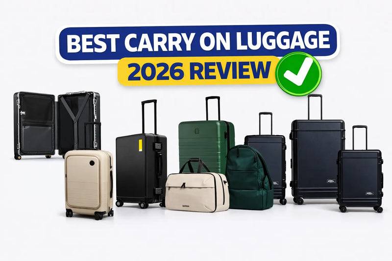 The Best Carry On Luggage 2026 – Tested & Reviewed by a Seasoned Traveller